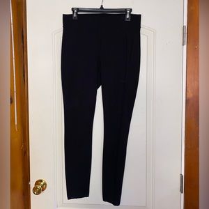Black stretch pants